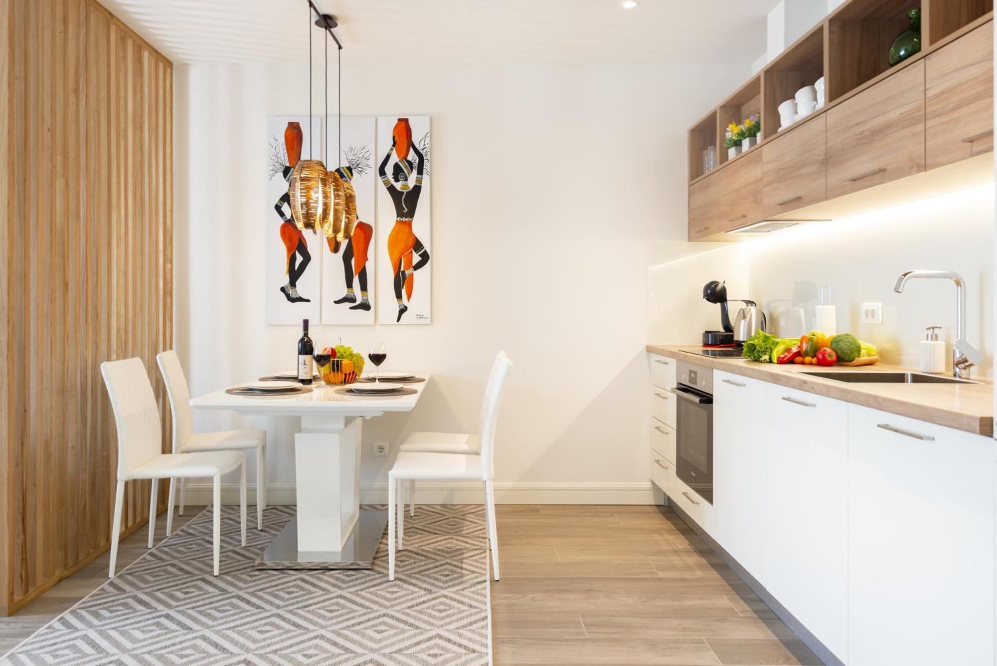 Lustica Apartments Central Tivat Kamer foto